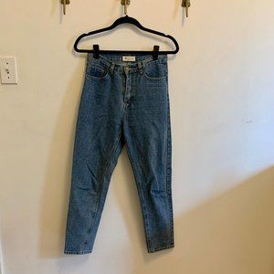 Midiostudio Makers High-Rise Tapered Mom Jeans